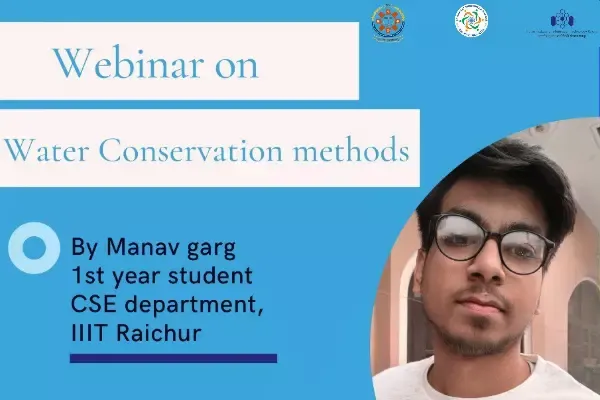 Water conservation webinar